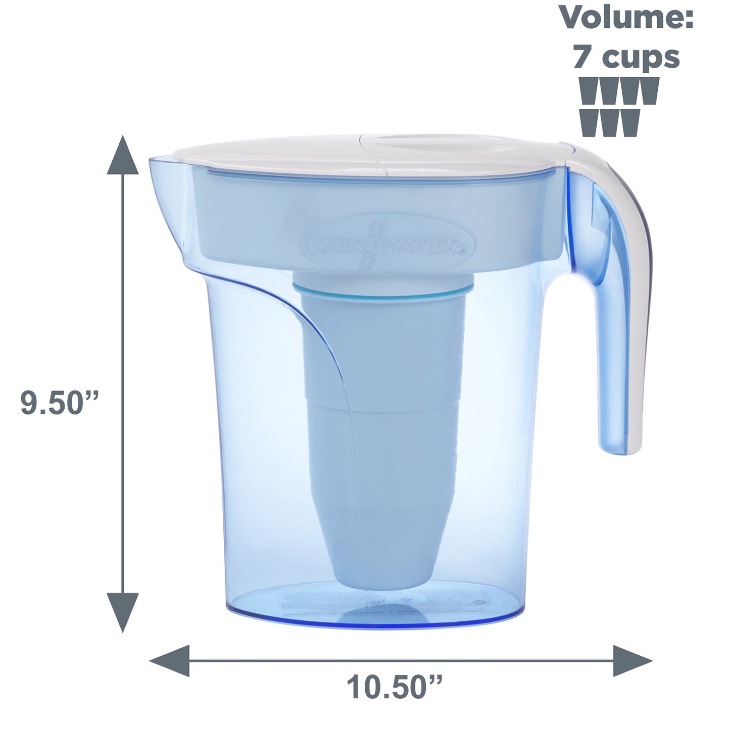 Culligan 1.7L filter pitcher