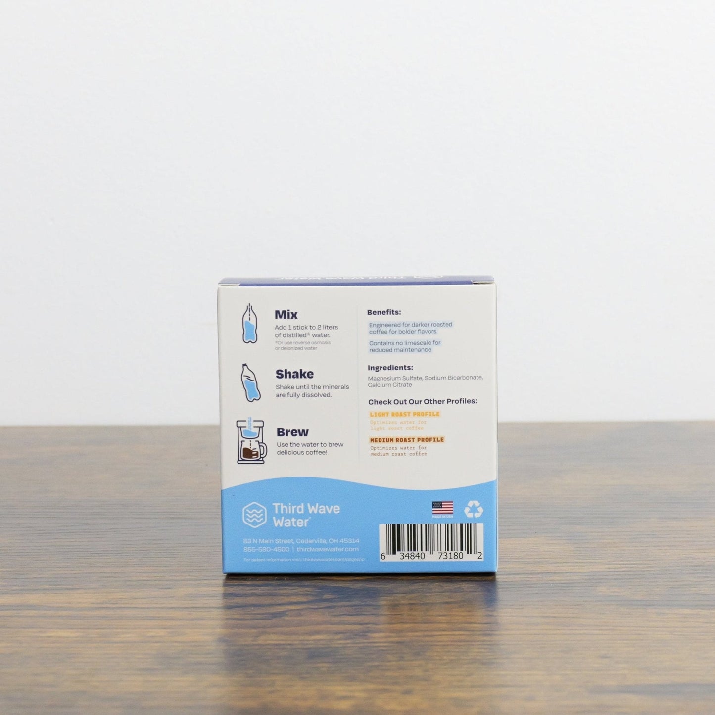 Dark Roast Profile - Low Acid - Third Wave Water
