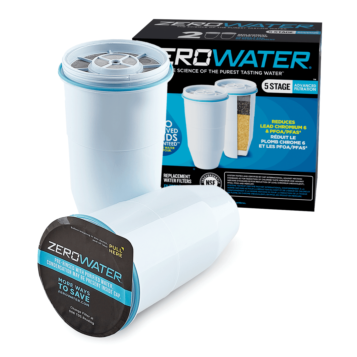 Replacement filters (starting at € 16,18 per filter)