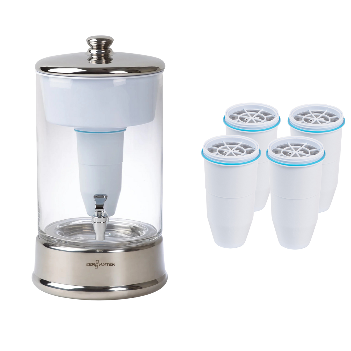 ZeroWater 9L glass water filter system