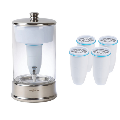 ZeroWater 9L glass water filter system